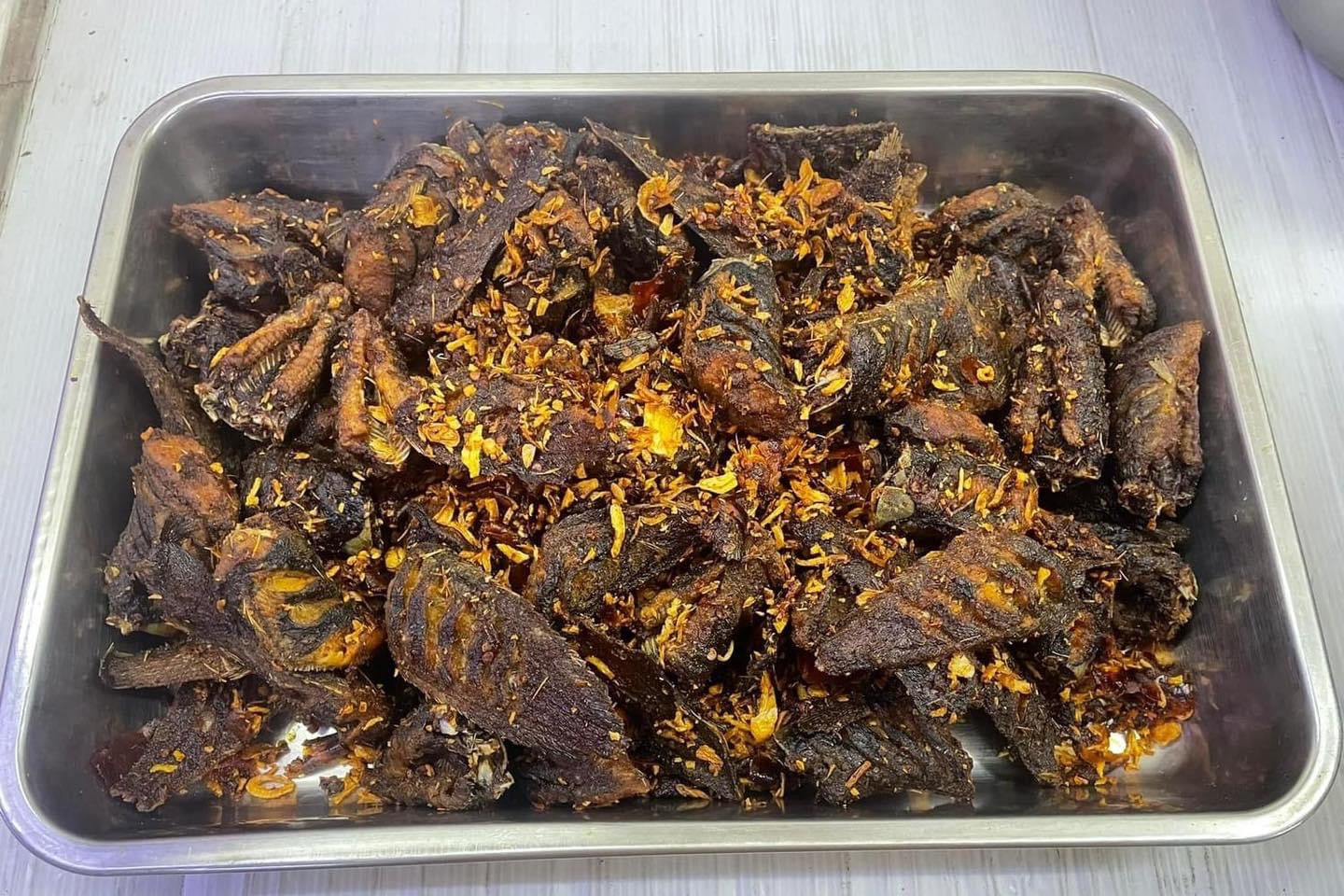 ငါးခူအတုံးကြော်စပ်နှပ် (460g)