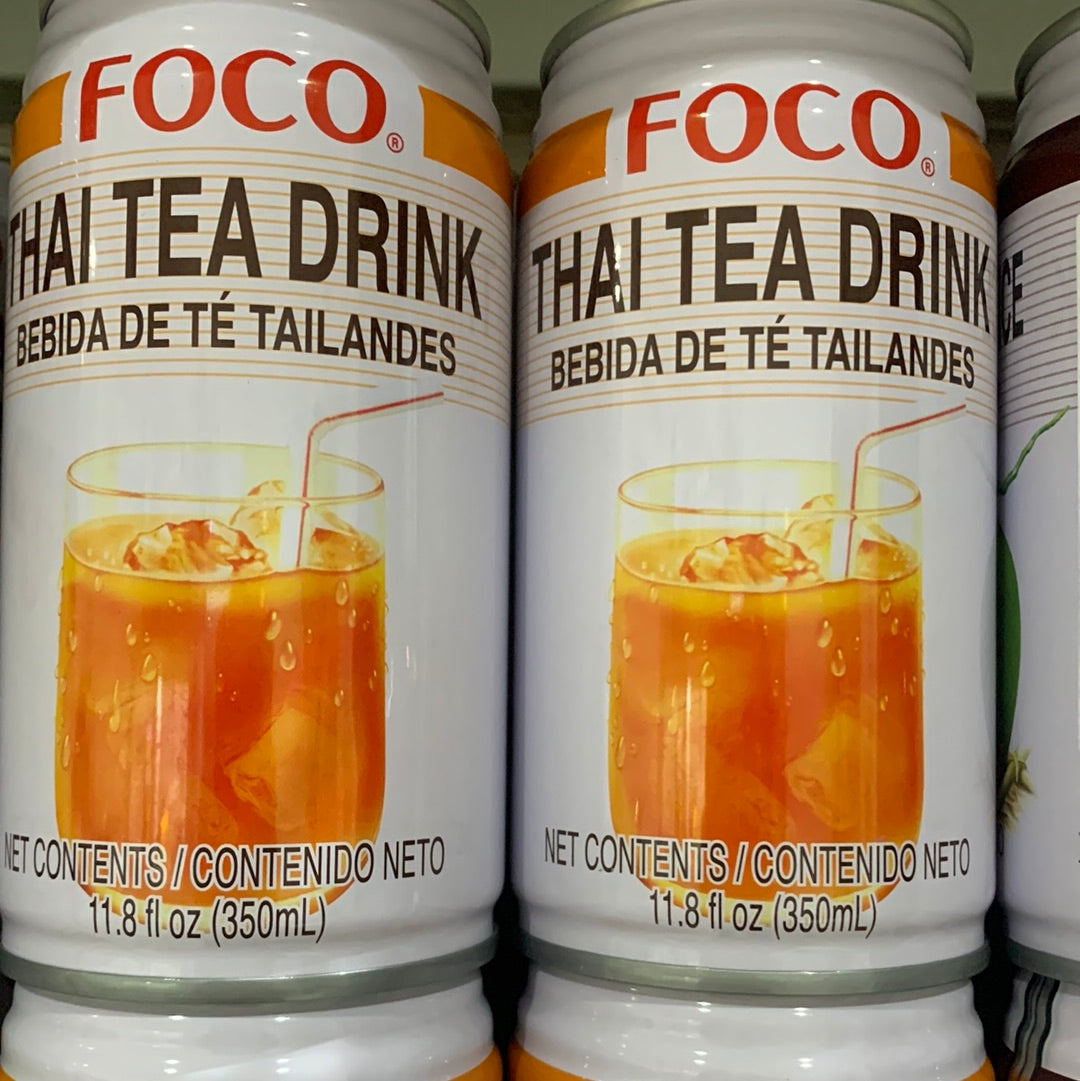 FOCO Thai Tea Drink (350ml) タイティードリンクナムチャーノムエン