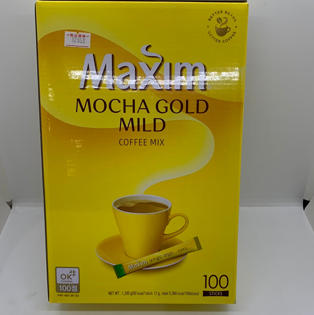 MAXIM Mocha Gold Mild Coffee Mixマキシム モカゴールド (100包入り)