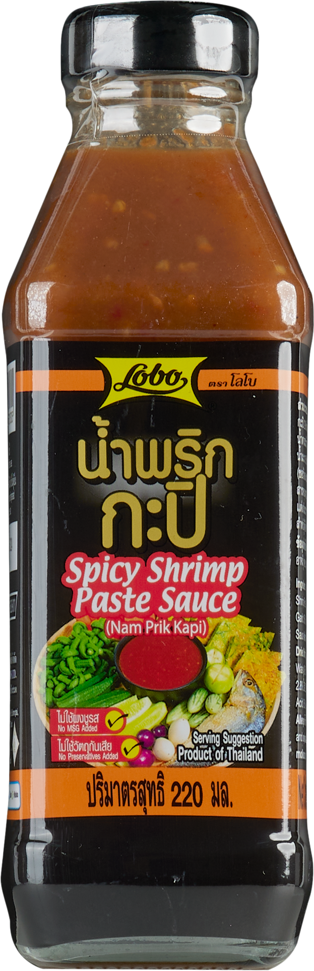 LOBO Spicy Shrimp Paste Sauce (Nam Prik Kapi)