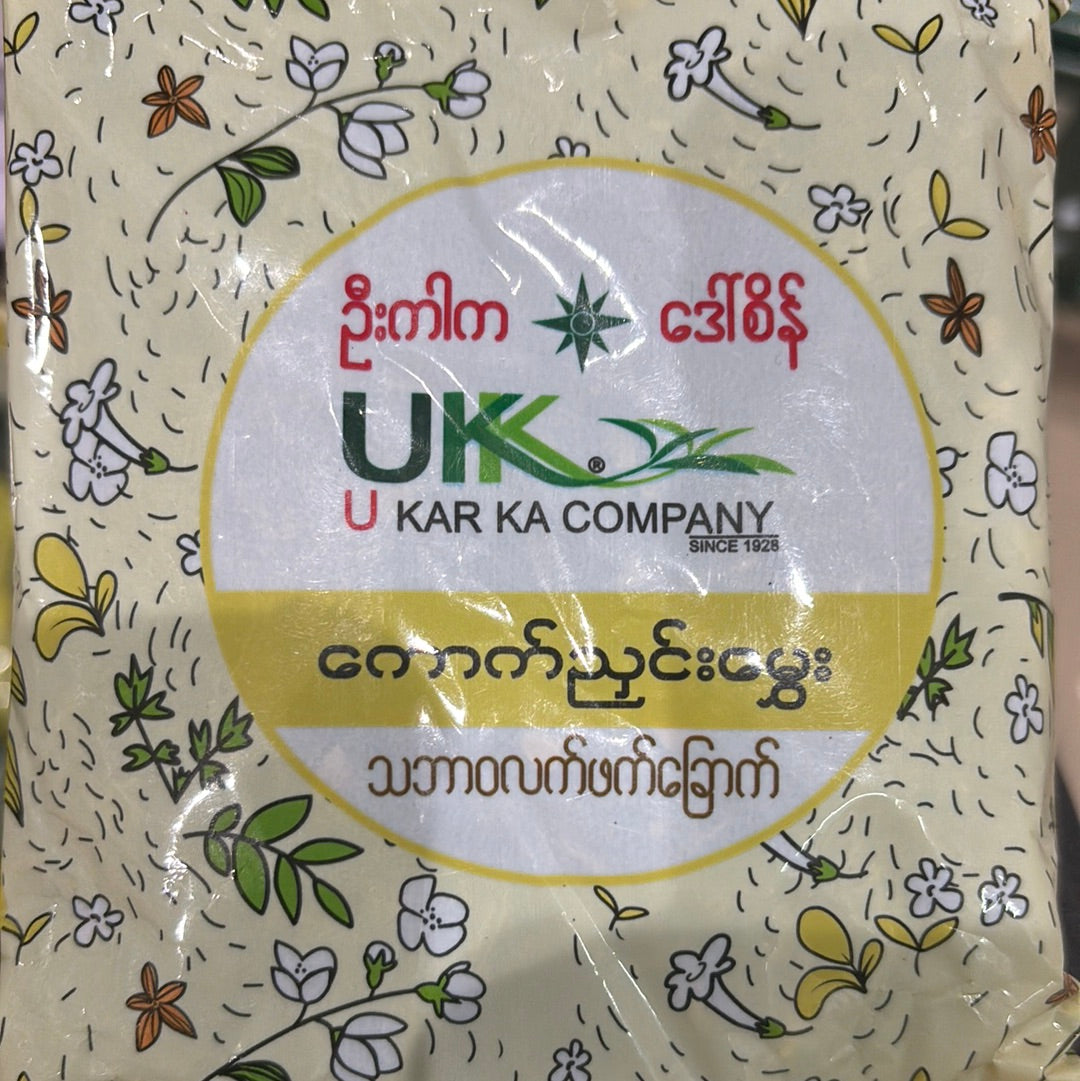 ဦးကါက ကောက်ညှင်းမွှေး လက်ဖက်ခြောက် U KAR KA 香りお茶葉 (75g)