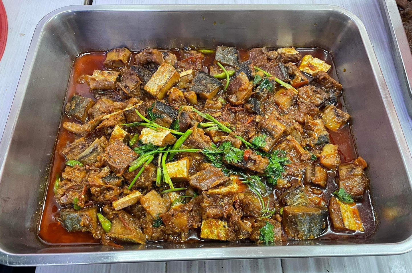 ငါးကွမ်းရှပ်ခရမ်းချဉ်သီးချက် (200g)