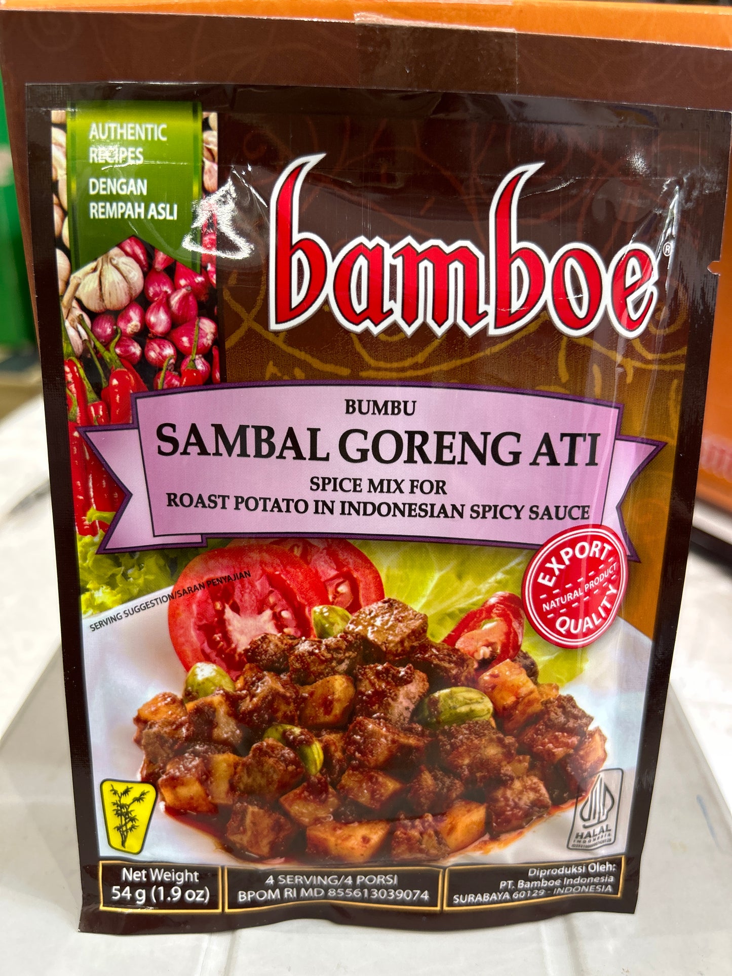 bamboe SAMBAL GORENG ATI