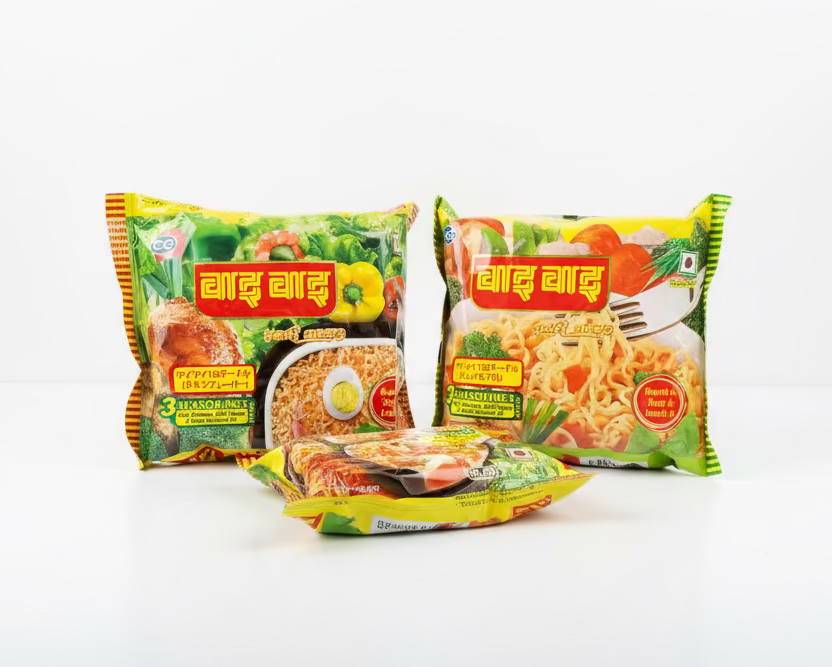 WAI WAI 123 Noodle Vegetable (HALAL) သက်သတ်လွတ်