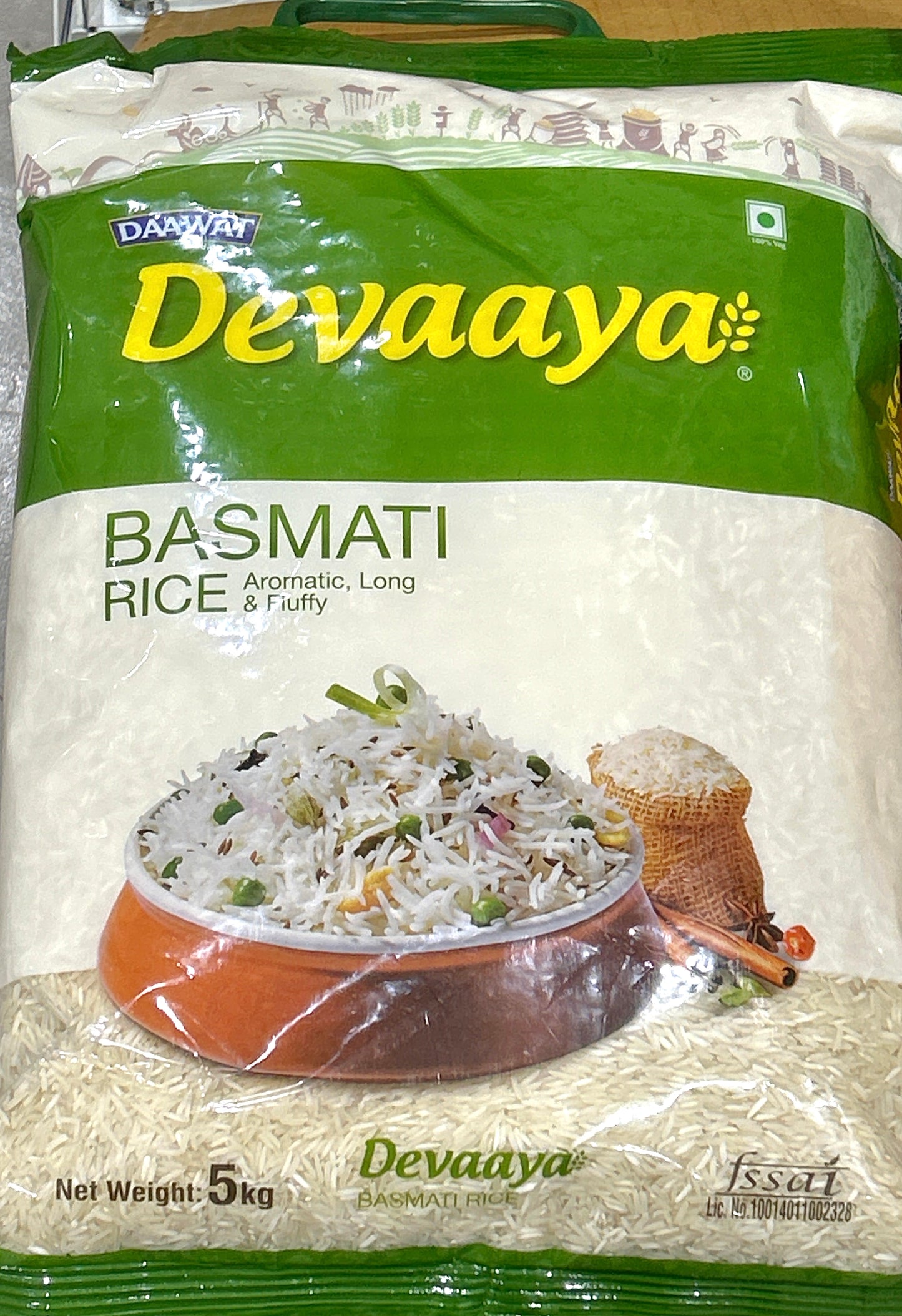 Devaaya Basmati Rice (5kg)
