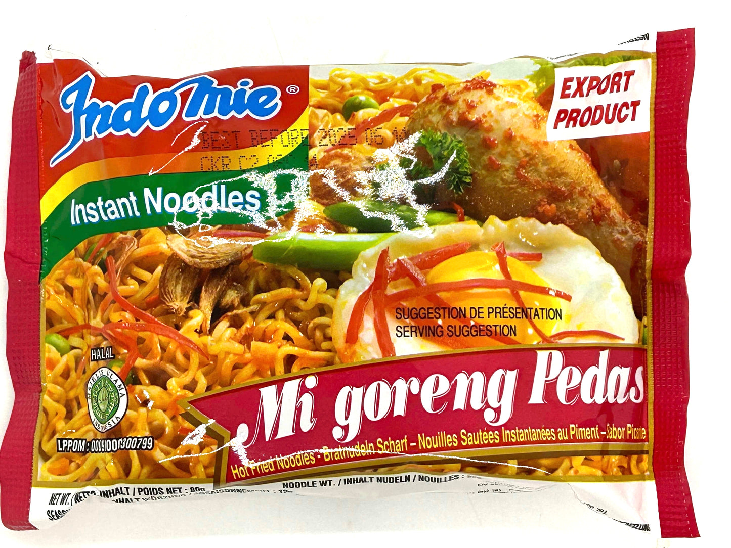 Indomie mi goreng pedas