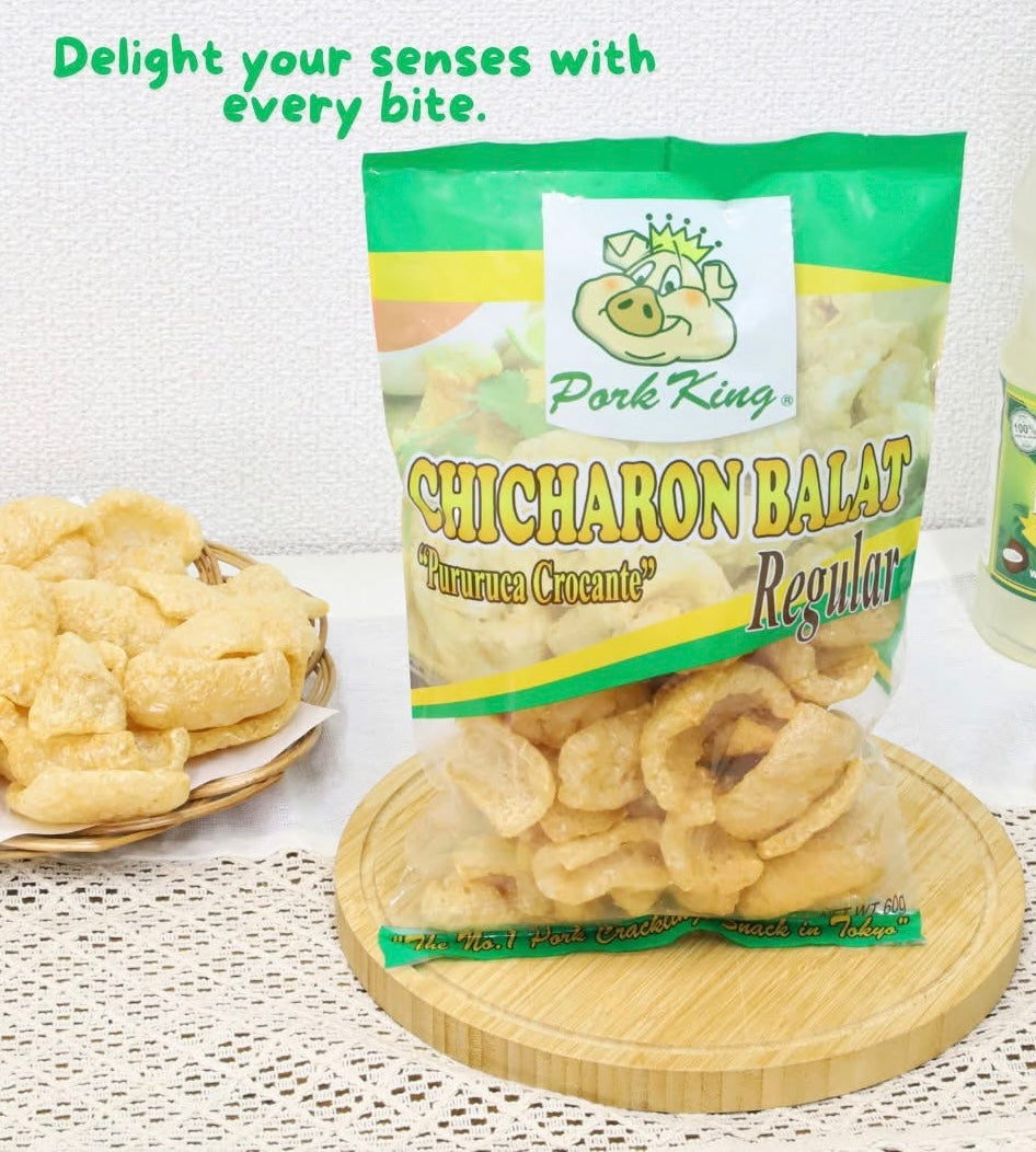 Pork King BALAT ဝက်ခေါက်ကြော် Regular (60g)