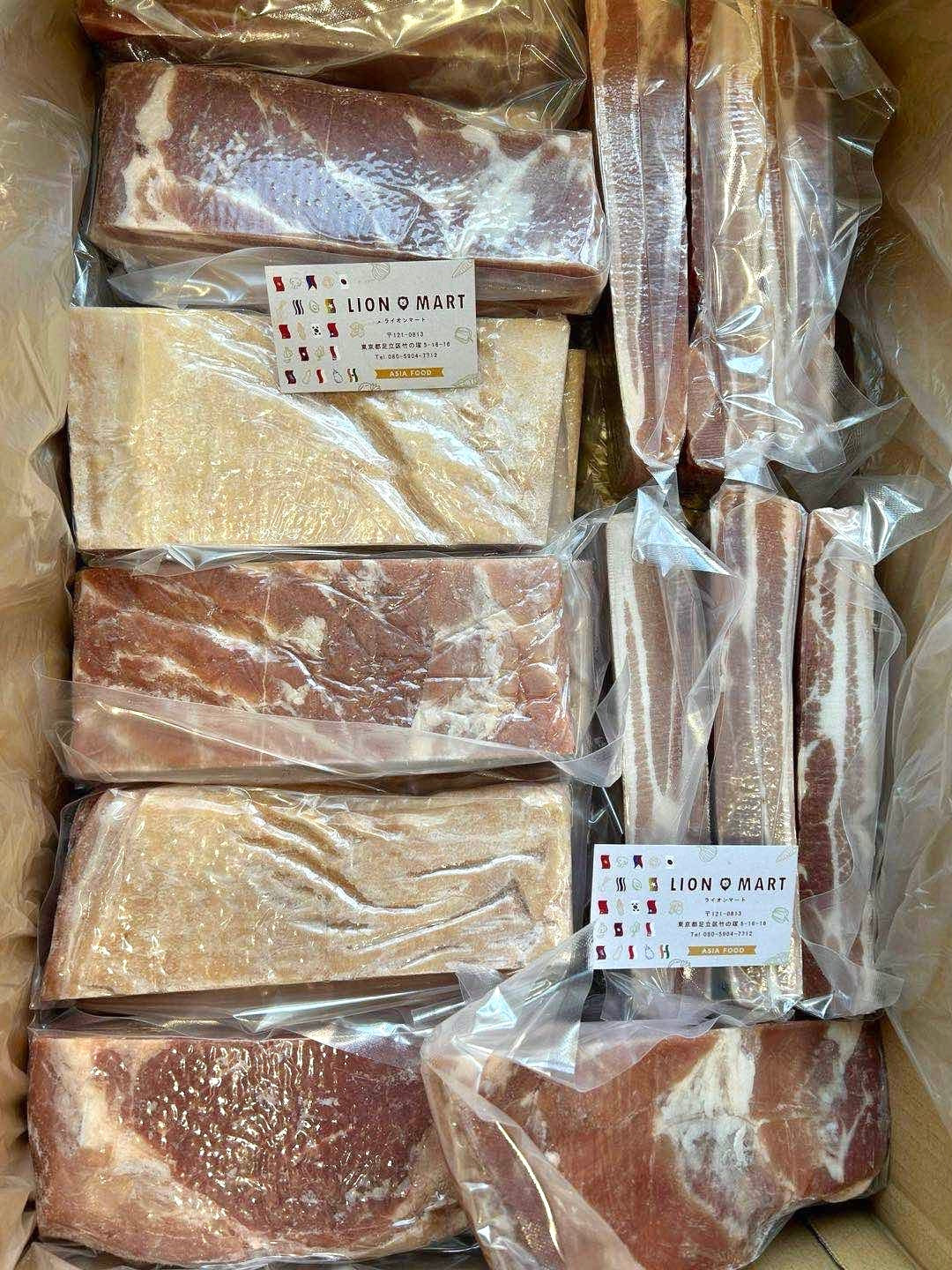 ဝက်သုံးထပ်သား Pork Belly