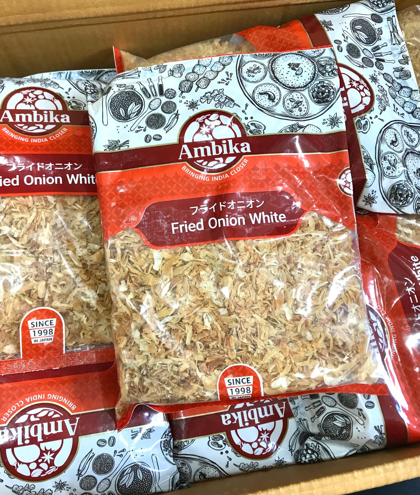 Ambika Fried Onion White ကြက်သွန်နီကြော် (500g)