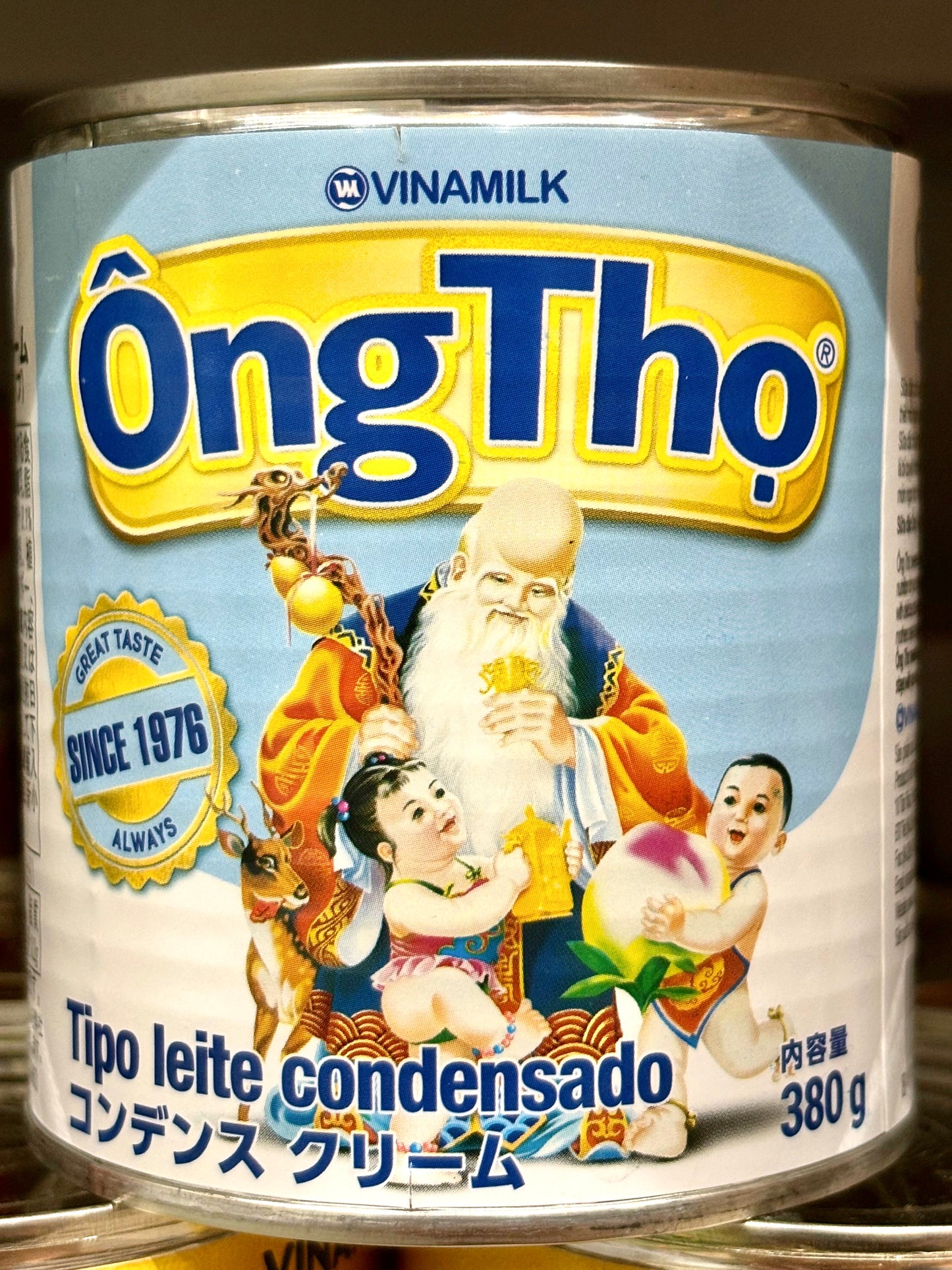 နို့ဆီ コンデンスクリーム ONG THO (380g)