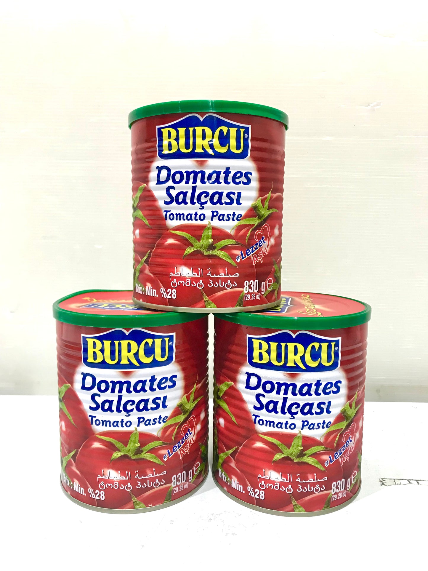 Burcu Tomato Paste ခရမ်းချဉ်သီးအနှစ် (830g)