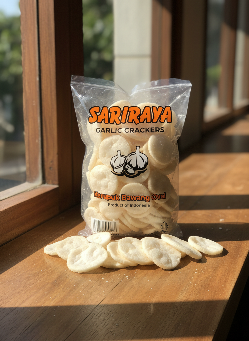 SARIRAYA Garlic Crackers