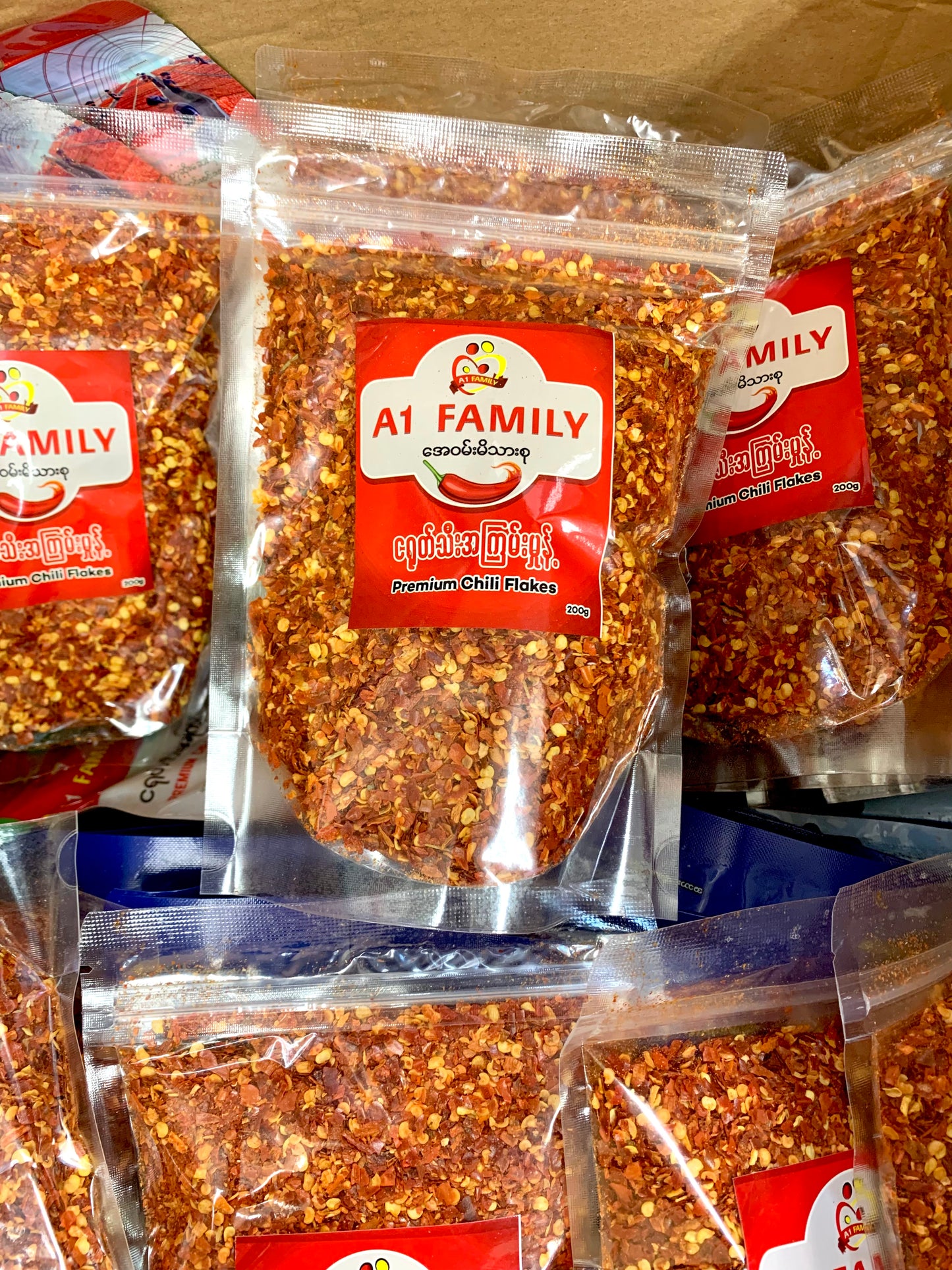 A1 Family ငရုတ်သီးအကြမ်းမှုန့် (200g)