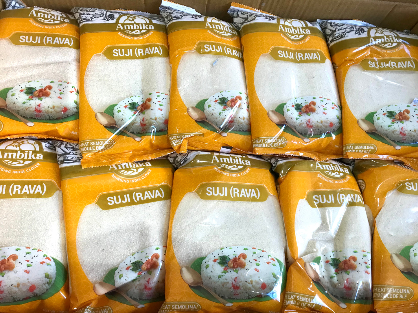 Ambika Suji Rava ရွှေကြည်မှုန့် (500g)