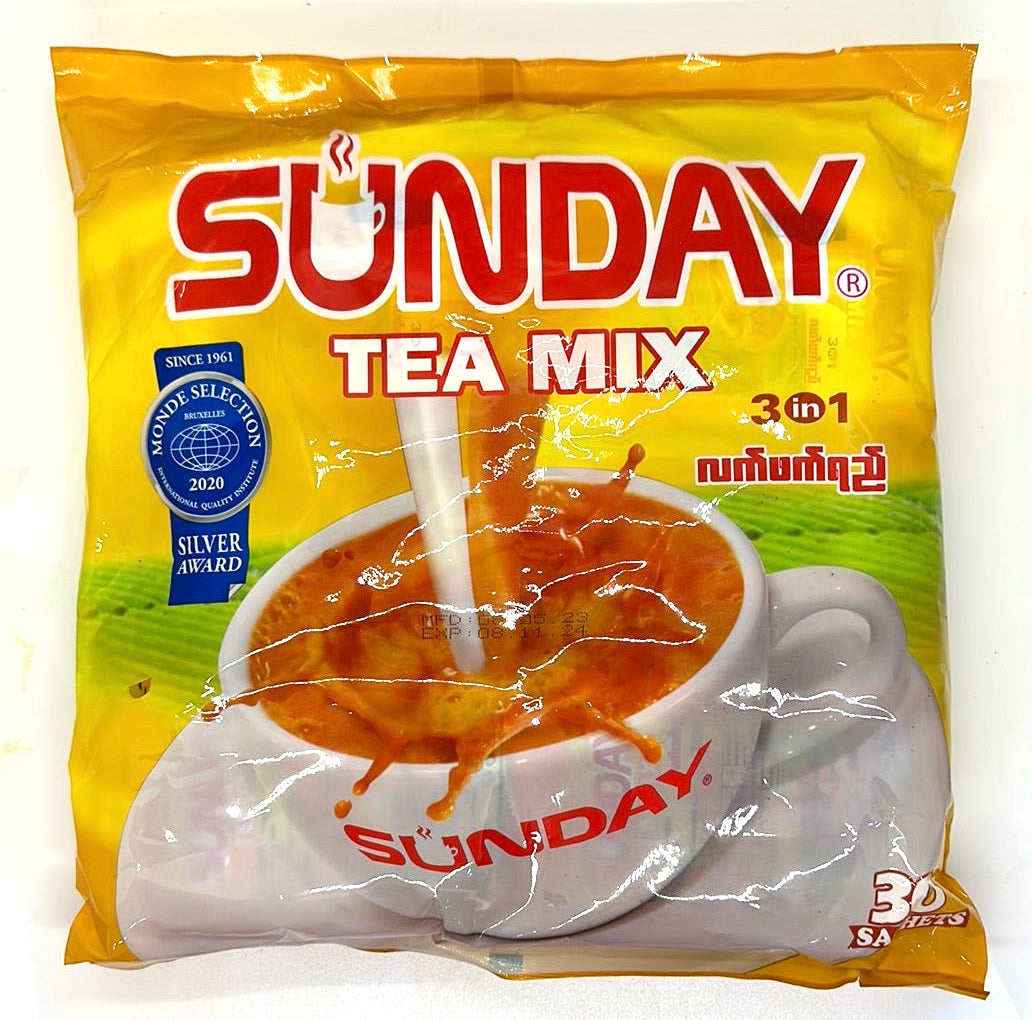 SUNDAY Tea Mix 3in1 (30 sachets)