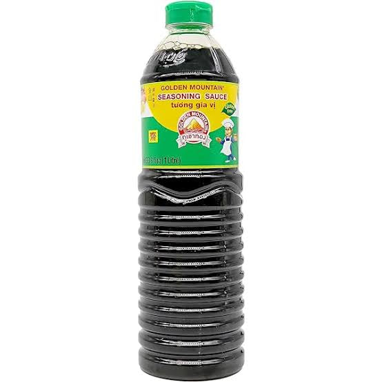 Seasoning Sauce ပဲငံပြာရည်အကြည် (1L) ဘူးကြီး