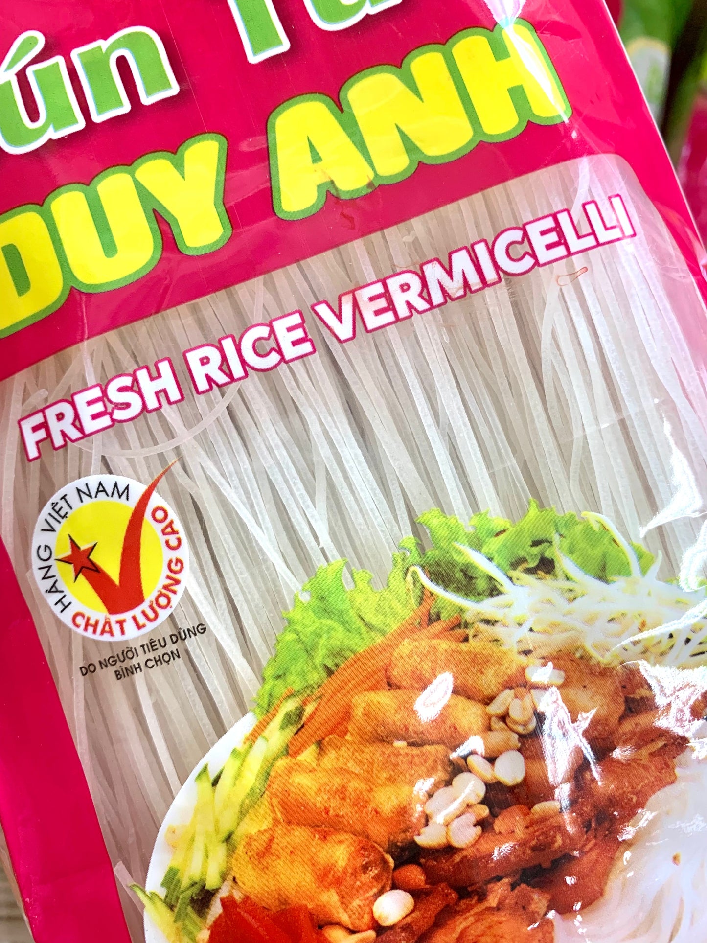 BUN TUOI Fresh Rice Vermicelli ビーフン (300g)