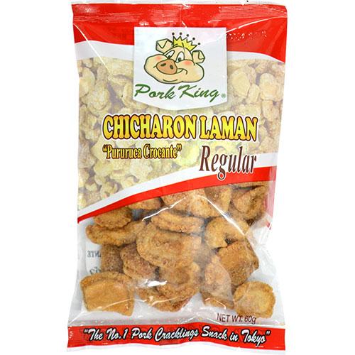 Pork King LAMAN ဝက်ဆီဖတ်ကြော် အချို Regular (60g)