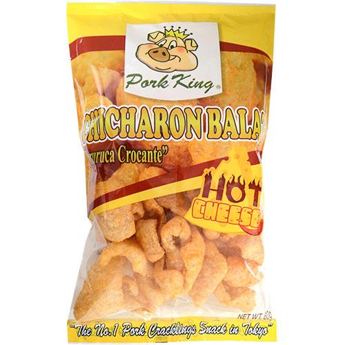 Pork King BALAT ဝက်ခေါက်ကြော် Hot Cheese (60g)