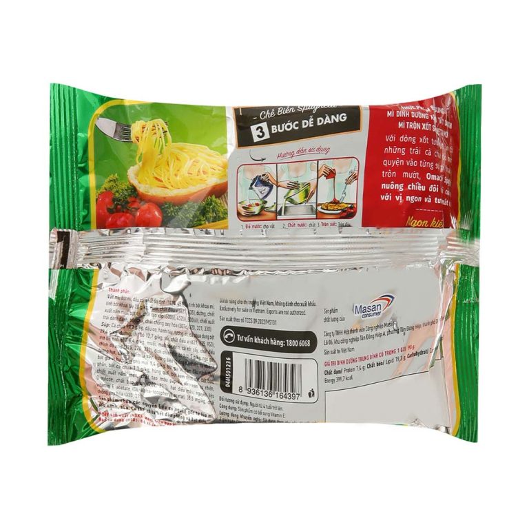 Omachi MI TRON XOT Spaghetti インスタント麺 スパゲッティソース