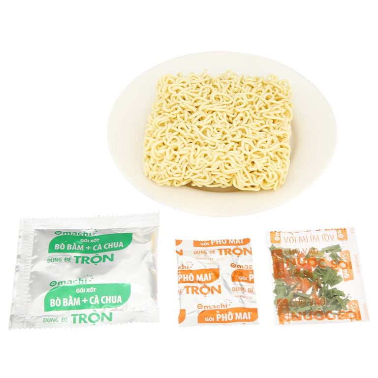 Omachi MI TRON XOT Spaghetti インスタント麺 スパゲッティソース