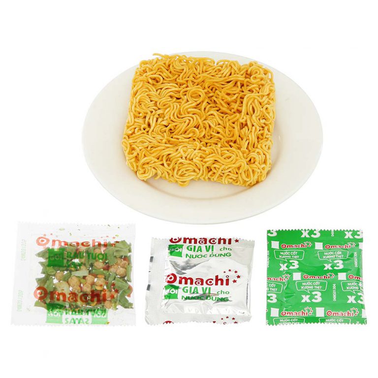 Omachi Shrimp Flavour TOM CHUA CAY Instant Noodle