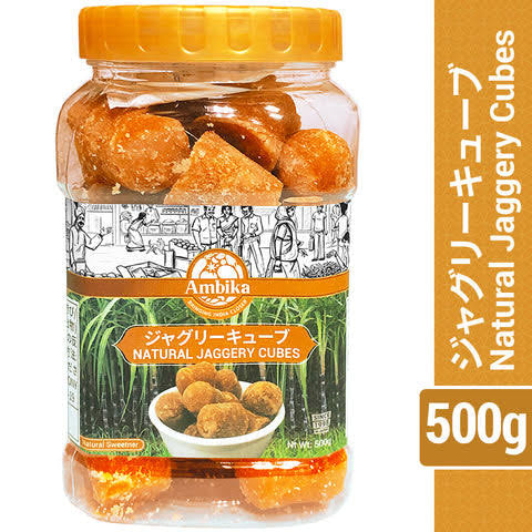 Ambika ကြံထန်းလျက် Natural Jaggery Cubes (500g)