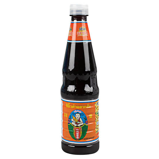 Black Soy Sauce Orange Label ကြာညို့ (940g) ဘူးကြီး