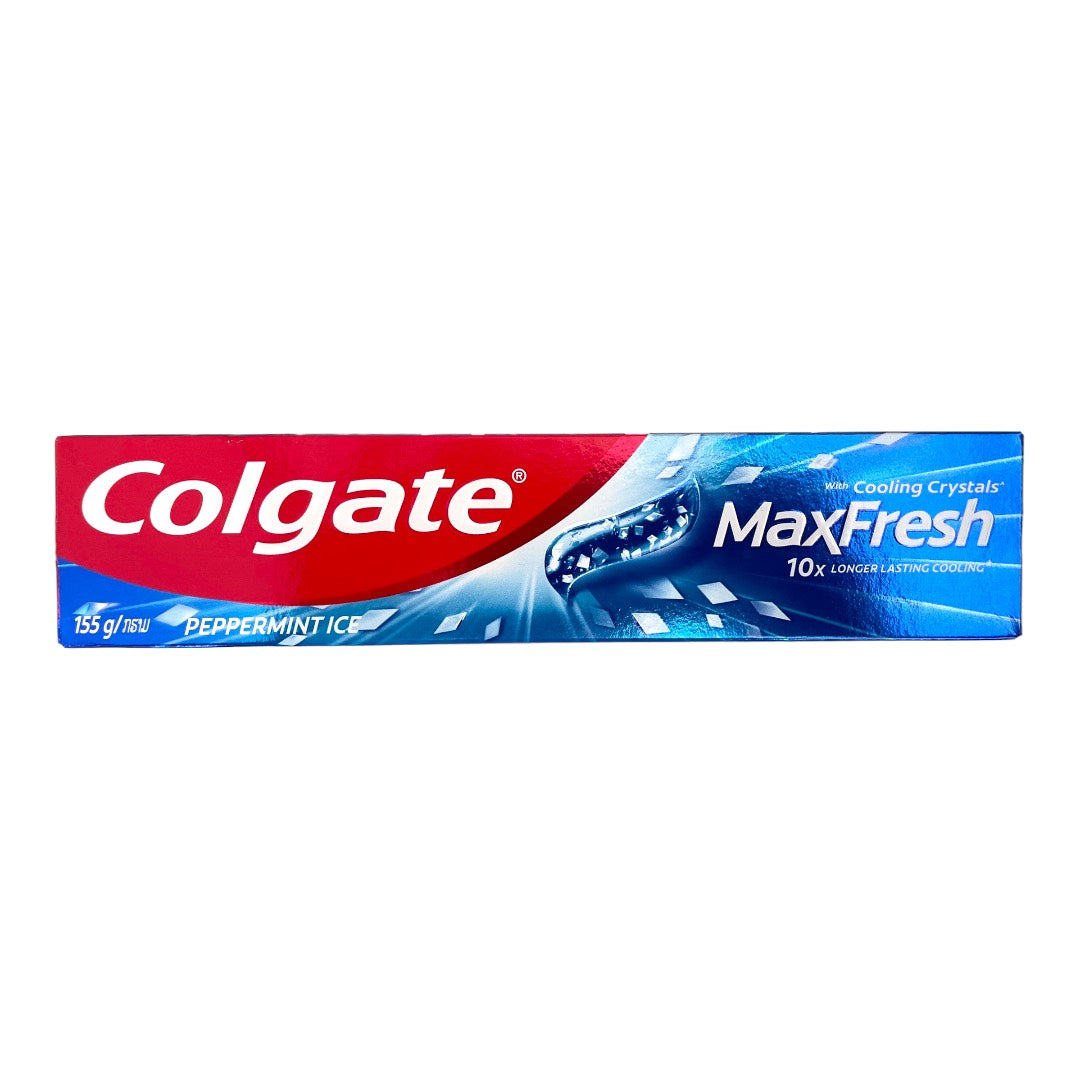 COLGATE MaxFresh Peppermint Ice (155g) Blue 歯みがき粉