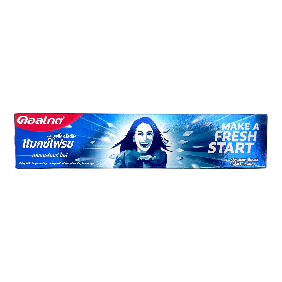 COLGATE MaxFresh Peppermint Ice (155g) Blue 歯みがき粉