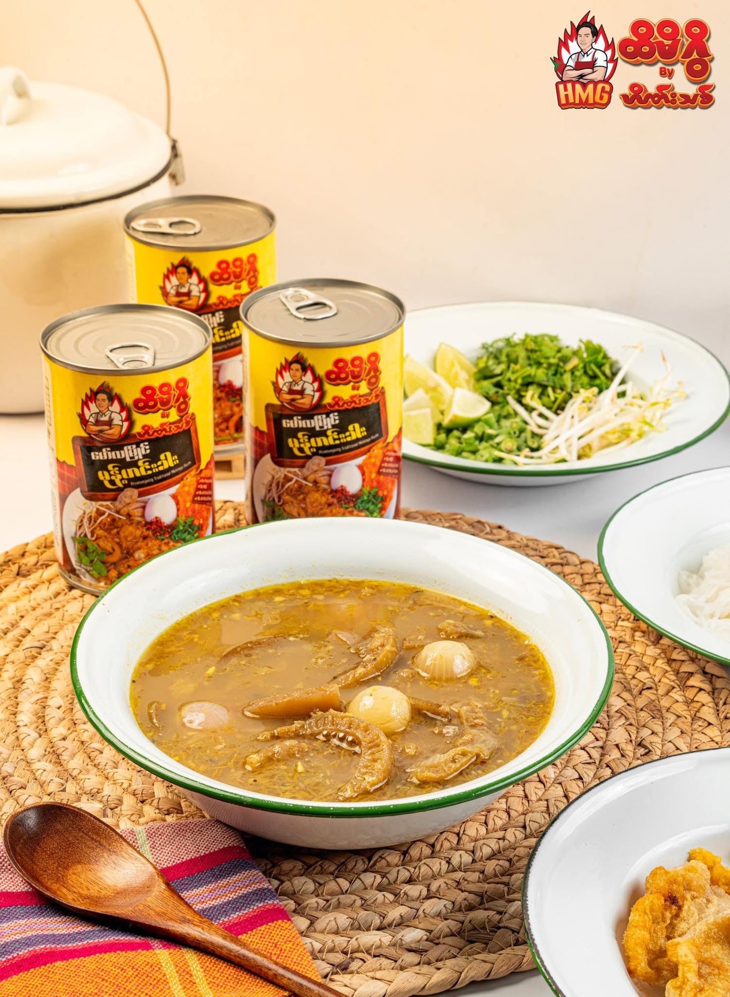 ထိမိဂွိ မော်လမြိုင်မုန့်ဟင်းခါး (ဘူးကြီး)
