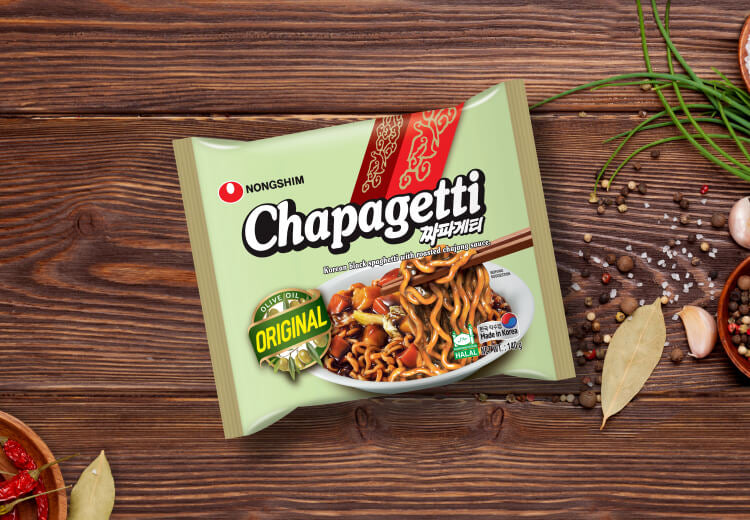 NongShim Chapagetti Noodle チャパゲティကိုးရီးယားပဲခေါက်ဆွဲ