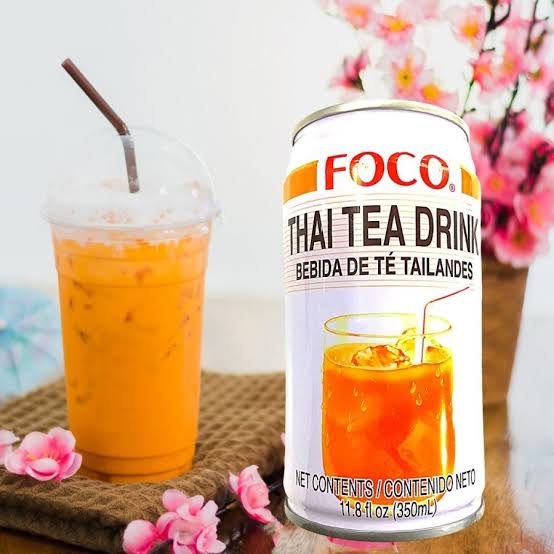 FOCO Thai Tea Drink (350ml) タイティードリンクナムチャーノムエン
