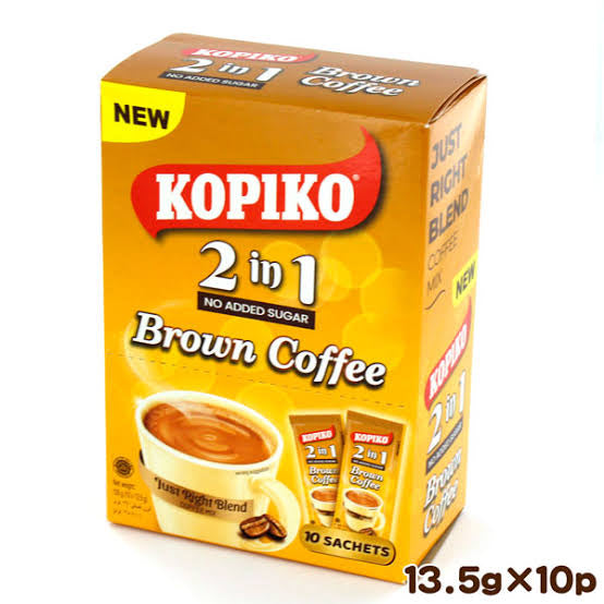 Kopiko 2in1 Coffee Brown (10 sachets)