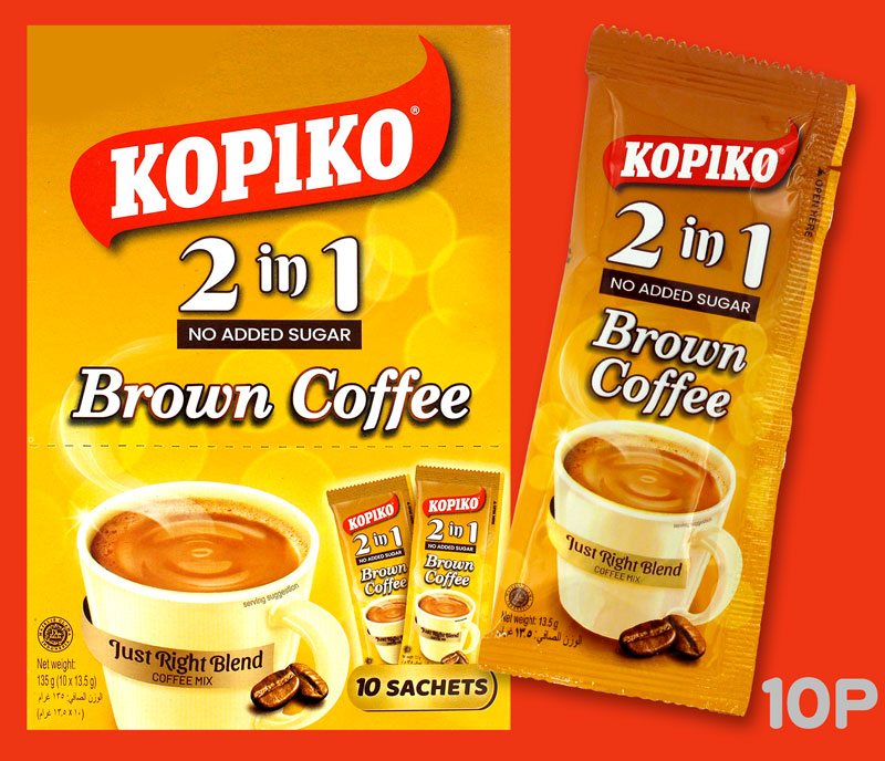 Kopiko 2in1 Coffee Brown (10 sachets)