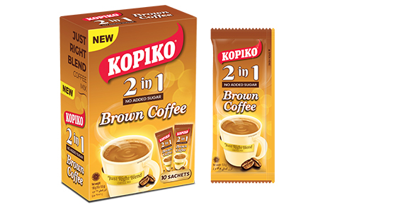Kopiko 2in1 Coffee Brown (10 sachets)
