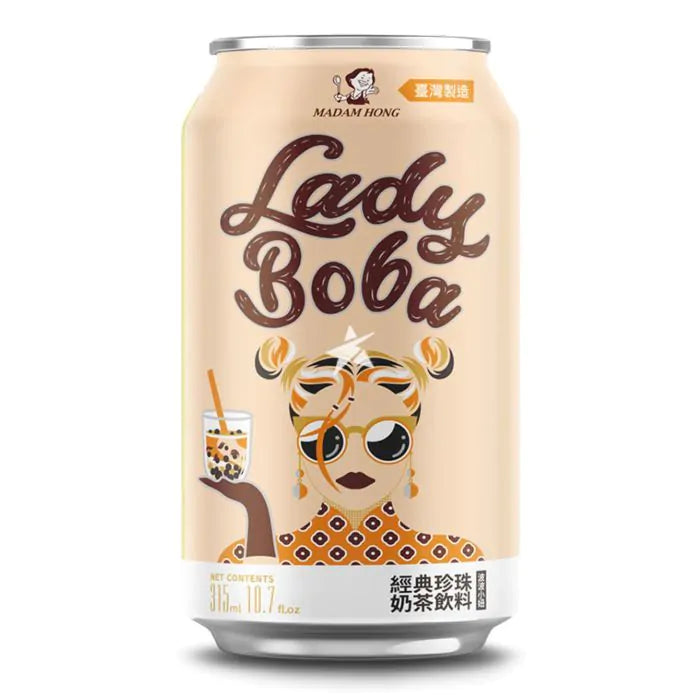 Lady Boba Classic Bubble Tea ပုလဲနို့လက်ဖက်ရည် 珍珠ミルクティー