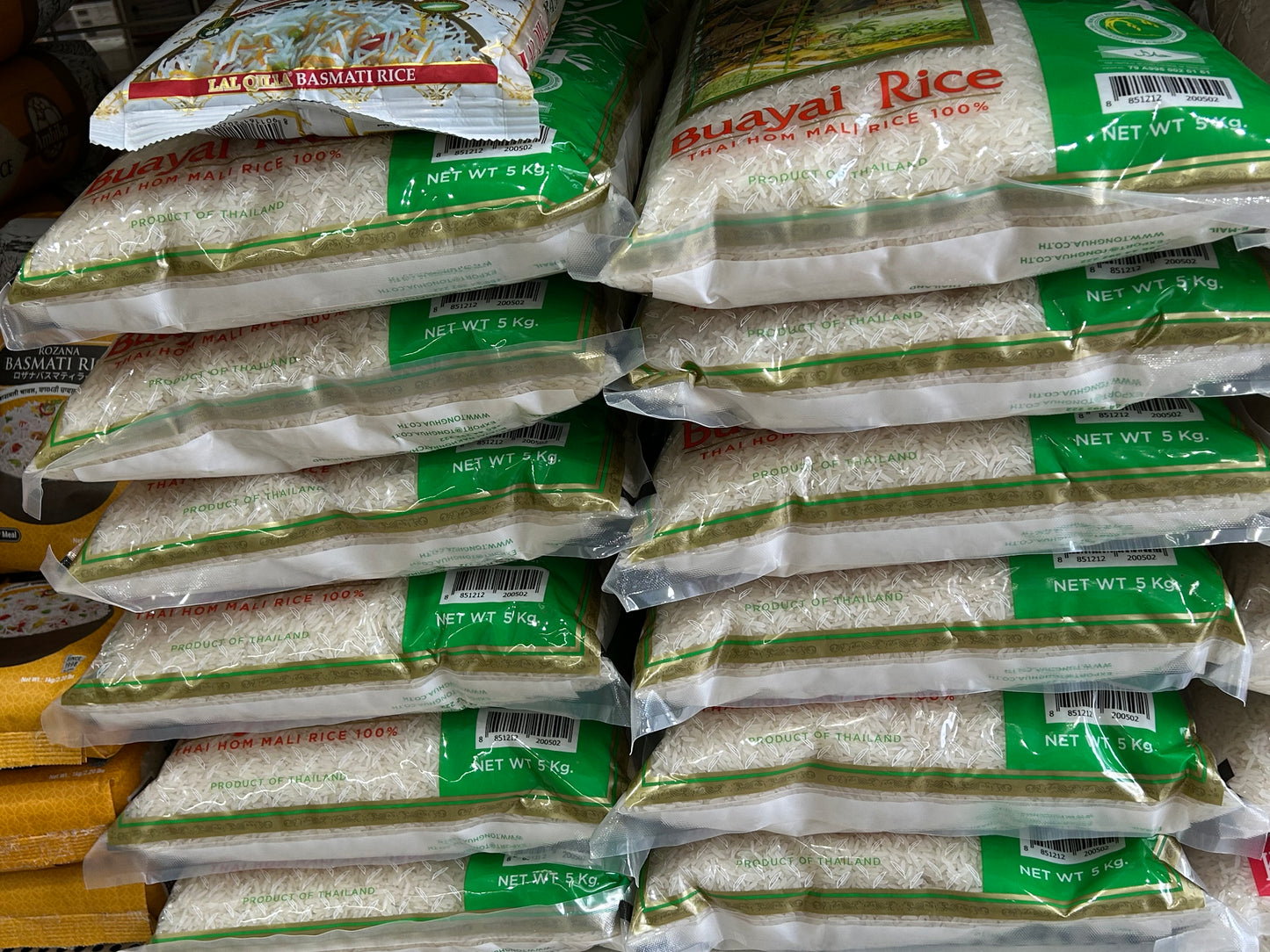 Thai Jasmine Rice ထိုင်းဆန် (အစိမ်း) 5kg