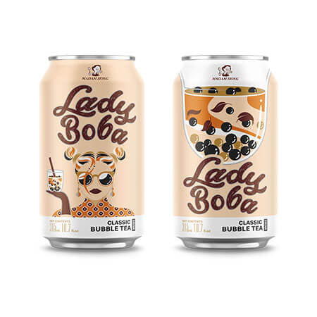 Lady Boba Classic Bubble Tea ပုလဲနို့လက်ဖက်ရည် 珍珠ミルクティー