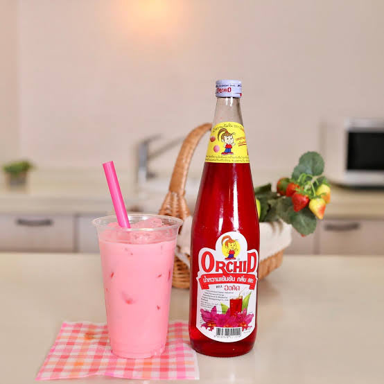 ORCHID Sala Flavoured Syrup サラシロップ赤瓶オーキッド