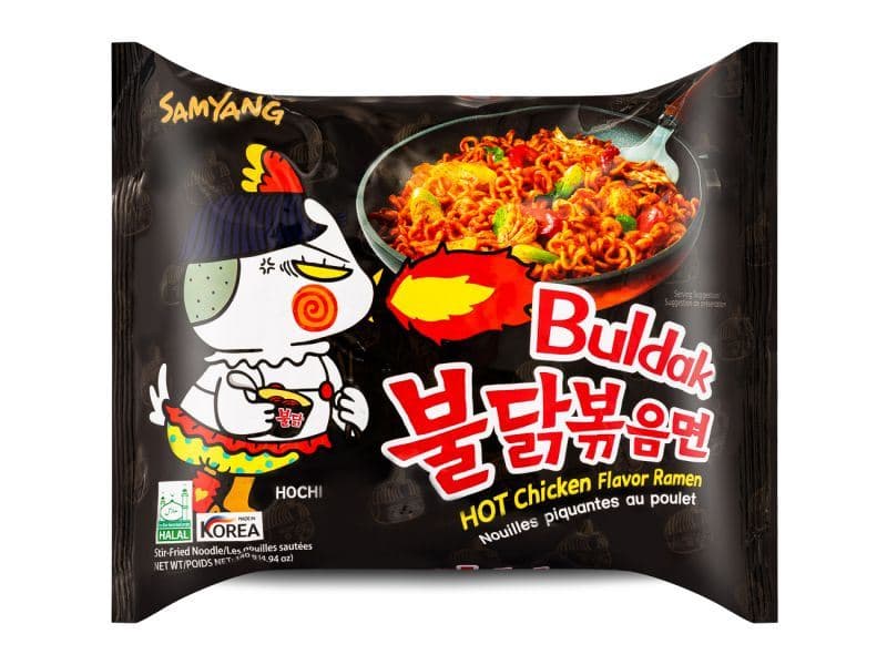 Samyang Buldak Hot Chicken Flavor Ramen အမဲရောင်