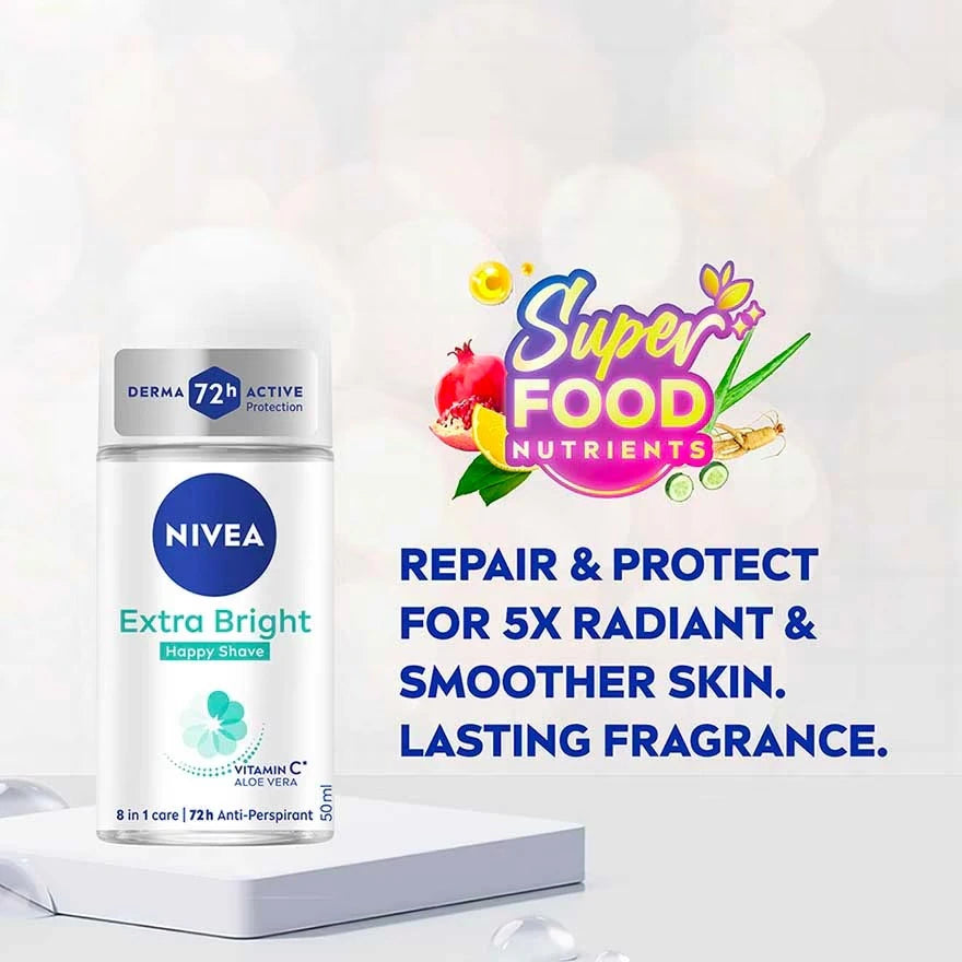 NIVEA Extra Bright Happy Shave (50ml)