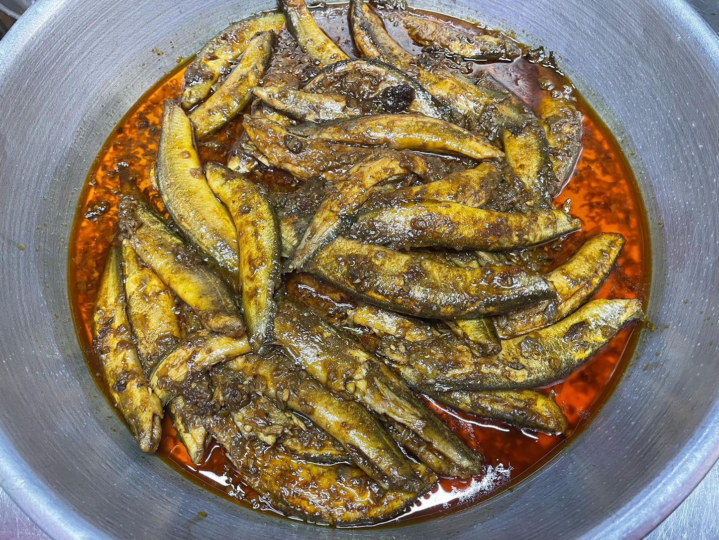 ငါးမြွေထိုးချဉ်ဆီပြန် (350g)