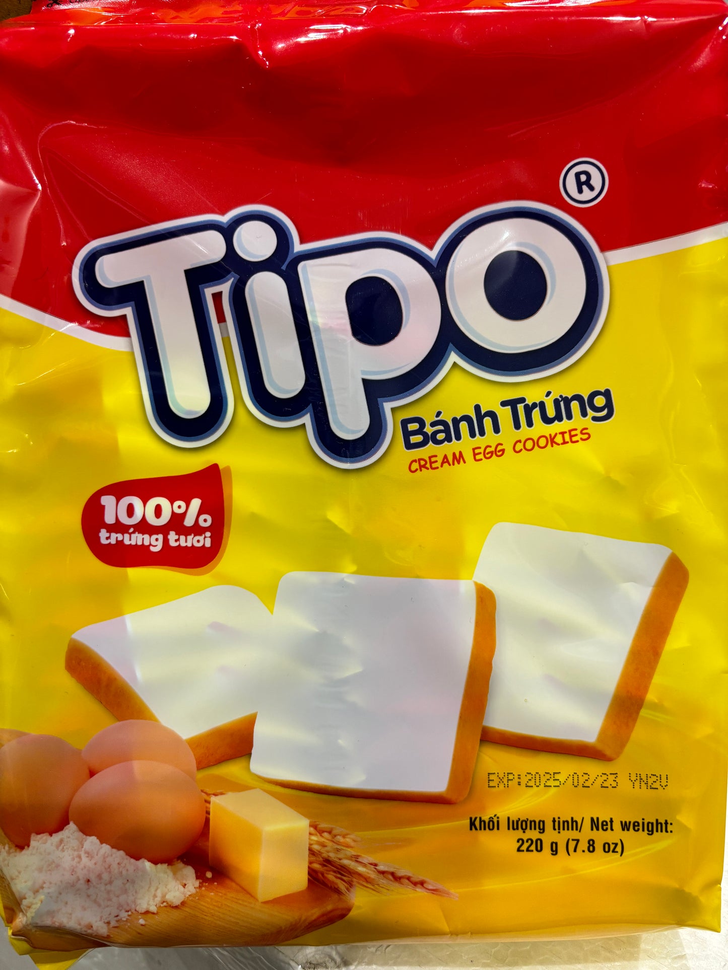 TIPO Cream Egg Cookies (220g)