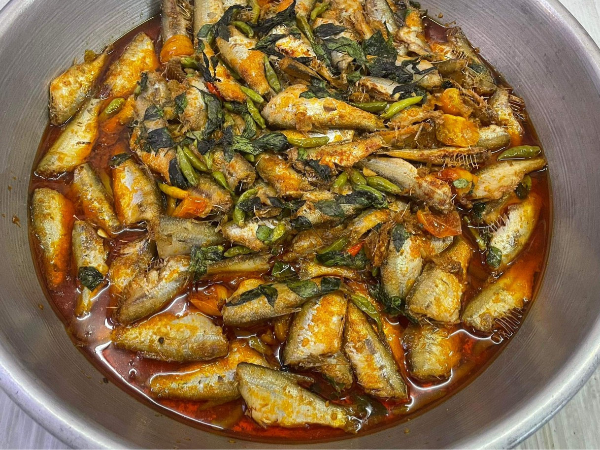 ငါးဘဲအိုးကပ် (590g)