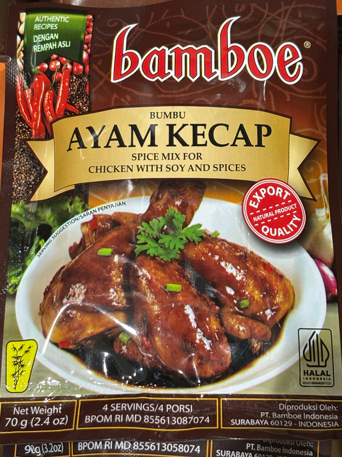 bamboe AYAM KECAP