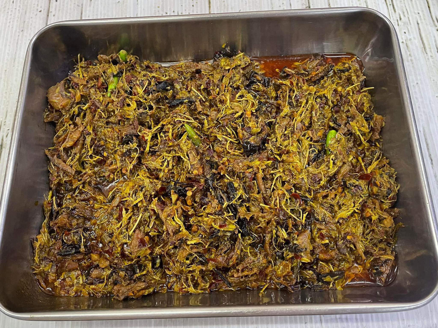 ငါးကျီးခြောက်မန်ကျည်းရွက် (495g)