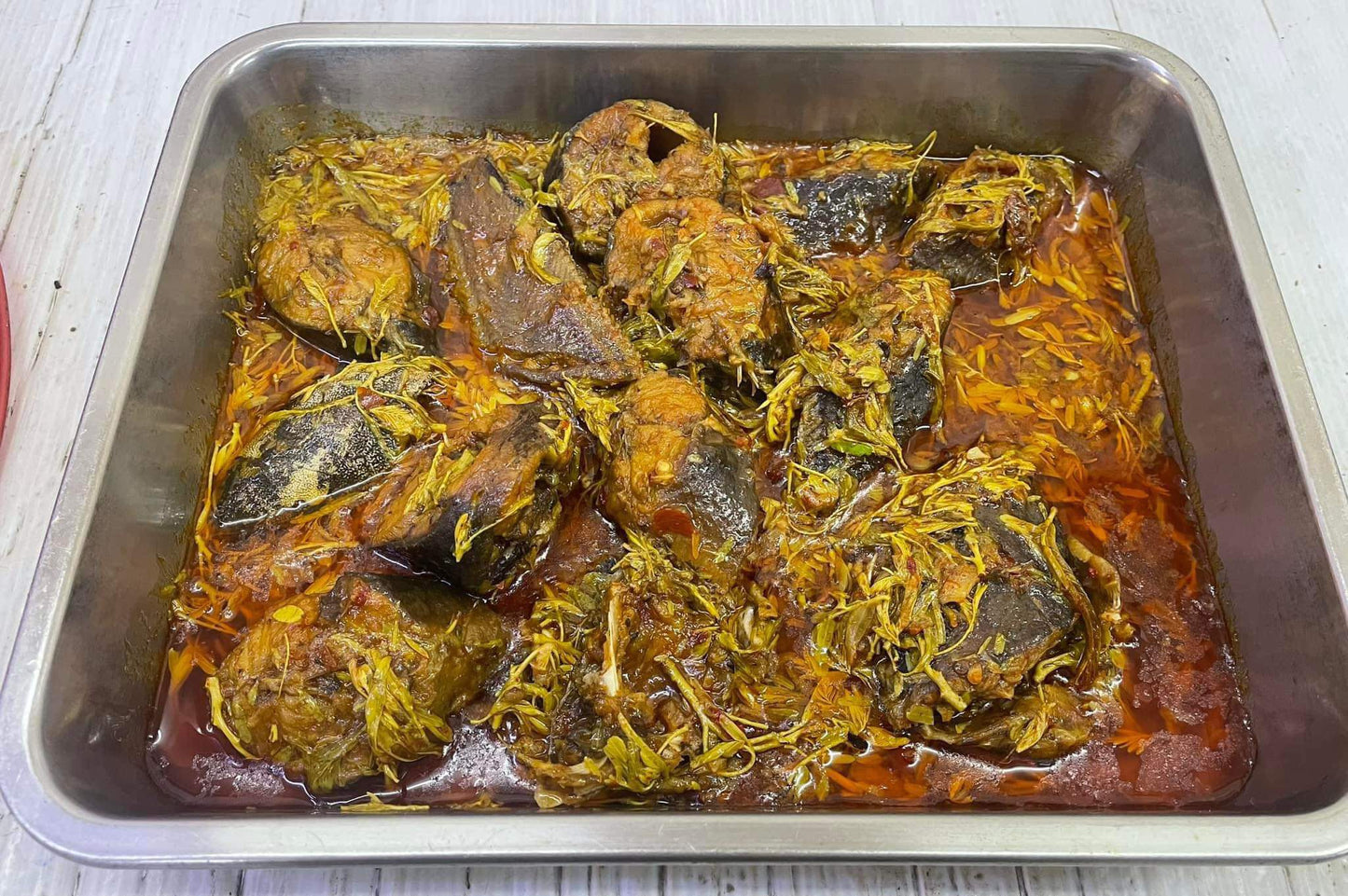 ငါးခူမန်ကျည်းရွက် (340g~)