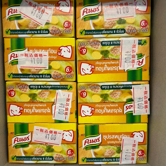 KNORR PORK  CUBE20g Thai