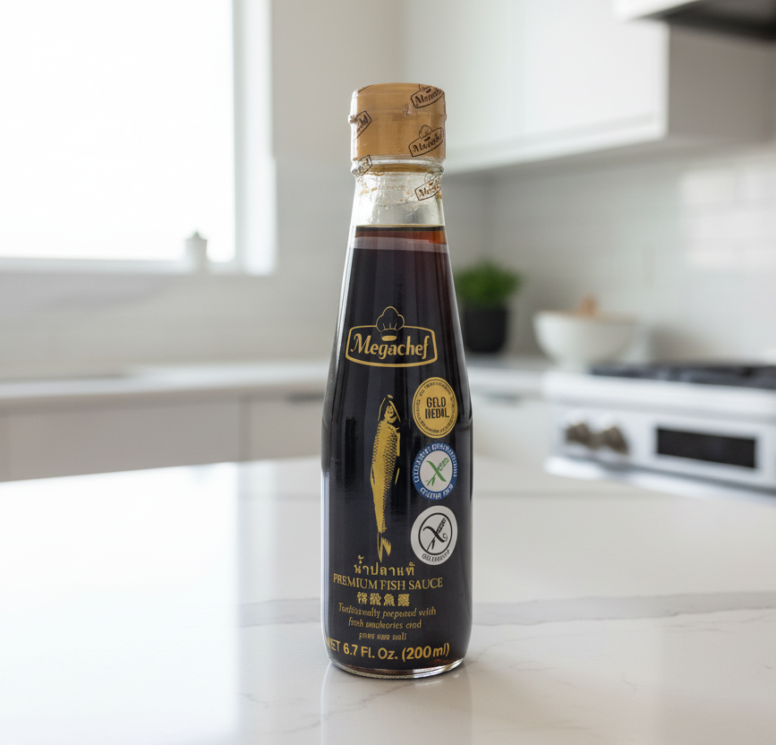 Megachef Premium Fish Sauce (200ml) ဘူးသေး
